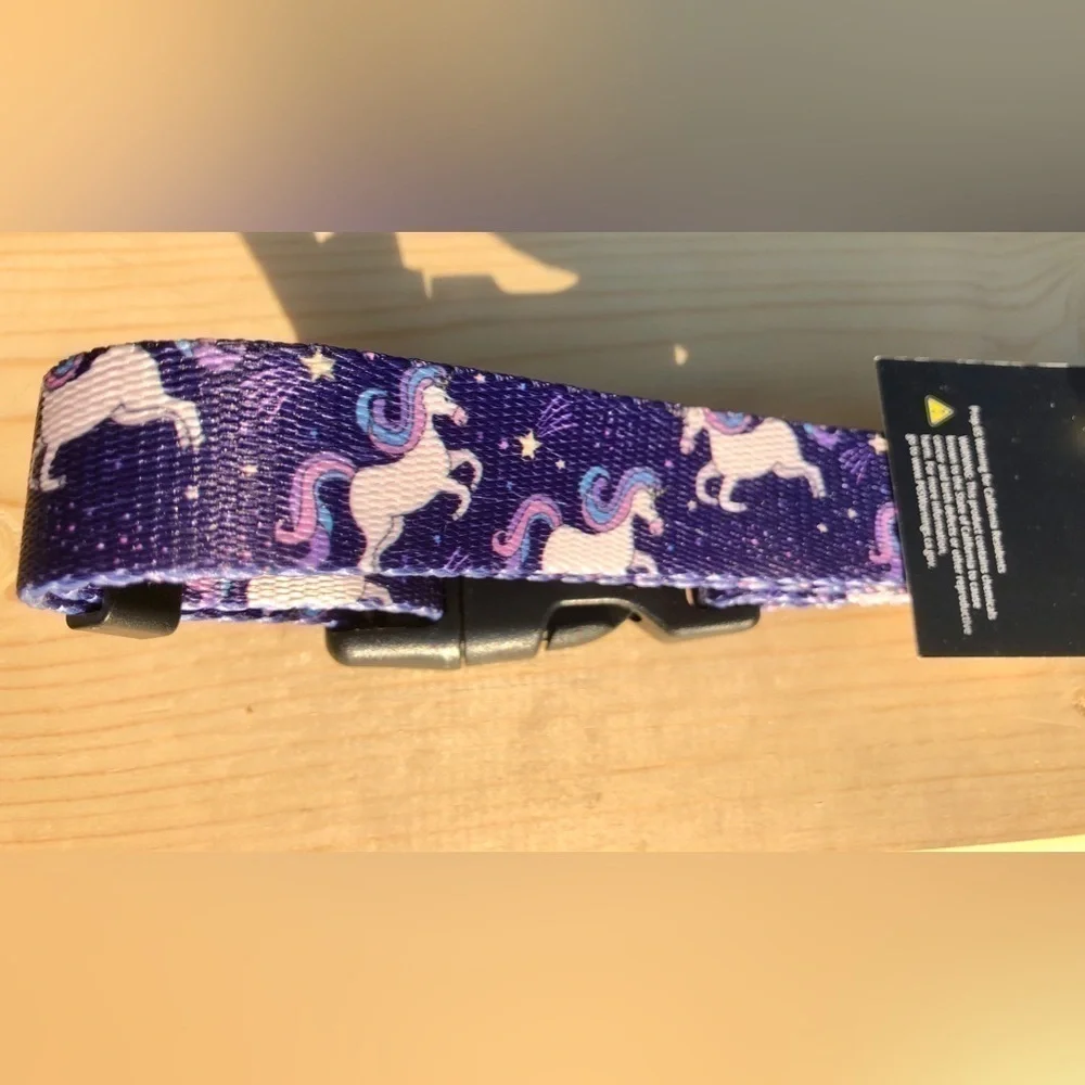 🕸️Magical Unicorn Adjustable Dog Collar Snap Buckle